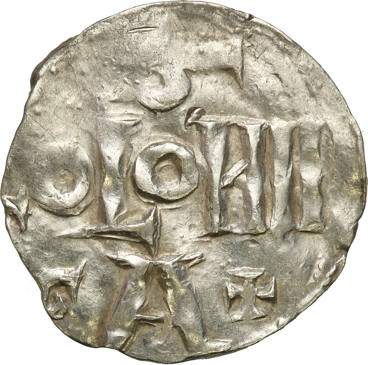 Niemcy, Dolna Lotaryngia - Kolonia. Otto III (983-1002). Denar